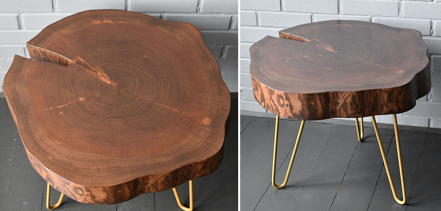 Кофейный стол Dylon Industrial Metal Rust Coffee Table Кофейный стол Dylon Industrial Metal Rust Coffee Table - Loft-Concept в Липецке