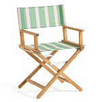 Кресло режиссерское из акации и ткани Geneva варинант исполнения - 1 | Loft Concept в Липецке