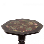 Кофейный стол из натуральных камней Змеевик и Яшма Natural Stone Tables варинант исполнения - 4 | Loft Concept в Липецке