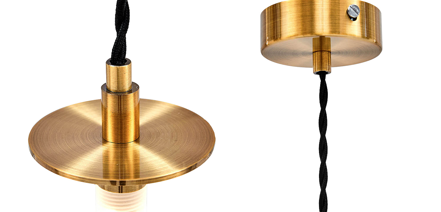 Подвесной светильник Matts pendant gold Подвесной светильник Matts pendant gold - Loft-Concept в Липецке