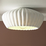 Потолочный светильник керамический Ceramic Embossed Lamp варинант исполнения - 2 | Loft Concept в Липецке