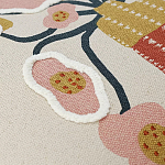 Подушка с цветочным принтом Blooming Elegance Rose варинант исполнения - 2 | Loft Concept в Липецке