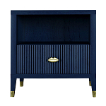 Прикроватная тумбочка с полкой Elsa Dreams Blue варинант исполнения - 5 | Loft Concept в Липецке