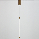 Подвесной светильник в форме цилиндра Trumpet Tube Brass варинант исполнения - 6 | Loft Concept в Липецке