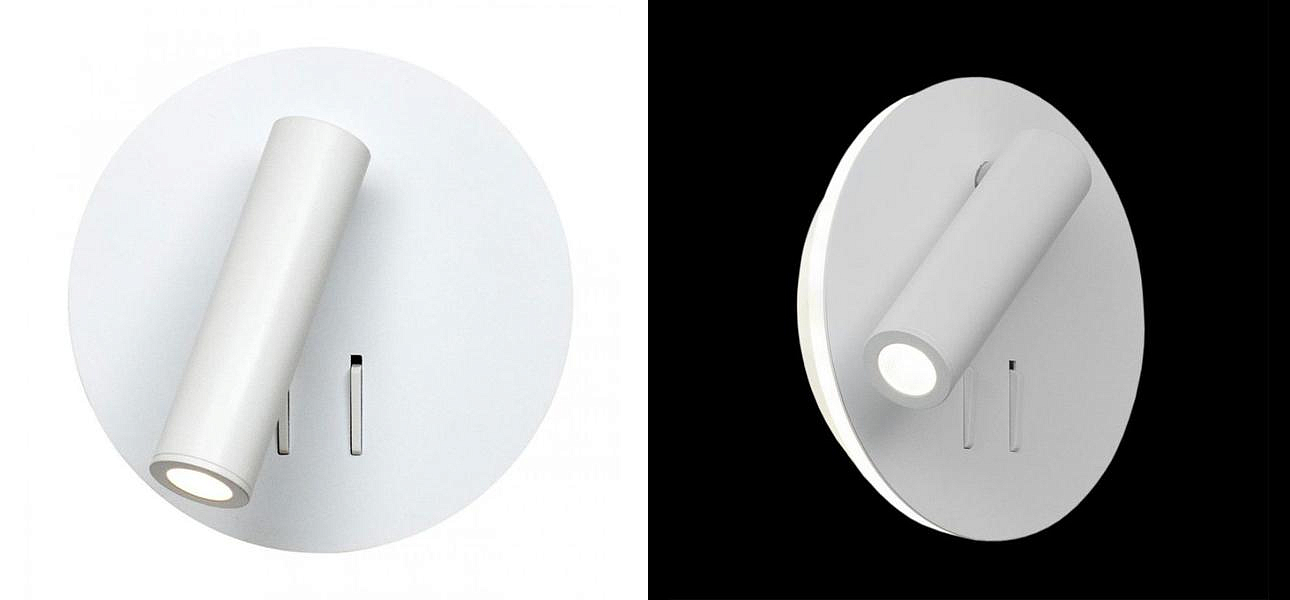 Бра Chelsom WALL LED DOCK White Round Бра Chelsom WALL LED DOCK White Round - Loft-Concept в Липецке