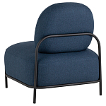 Кресло в синей рогожке COLOR BLOCK варинант исполнения - 5 | Loft Concept в Липецке