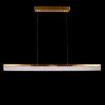 Подвесной светильник линейный из натурального камня Perfection of Geometry варинант исполнения - 2 | Loft Concept в Липецке