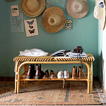 Скамья из ротанга Saveria Rattan Bench варинант исполнения - 6 | Loft Concept в Липецке