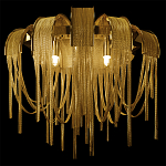 Бра с металиическими цепочками и дугообразными элементами Atlantis Chain варинант исполнения - 8 | Loft Concept в Липецке