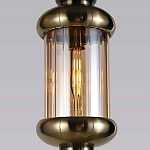 Подвесной светильник с янтарным стеклянным плафоном Amber Queen варинант исполнения - 4 | Loft Concept в Липецке