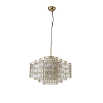 Люстра многоярусная с декором из натуральной морской ракушки Iridescent Light варинант исполнения - 3 | Loft Concept в Липецке