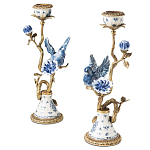 Подсвечник Candleholder Birds Atlanta Set 2 Pcs варинант исполнения - 1 | Loft Concept в Липецке
