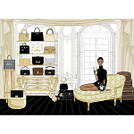 Megan Hess The Bag варинант исполнения - 2 | Loft Concept в Липецке