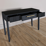 Элегантная Консоль Primo с выдвижным ящиком Черный дуб варинант исполнения - 6 | Loft Concept в Липецке