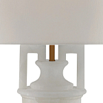 Настольная лампа с основанием в форме урны Piercing Stone варинант исполнения - 1 | Loft Concept в Липецке