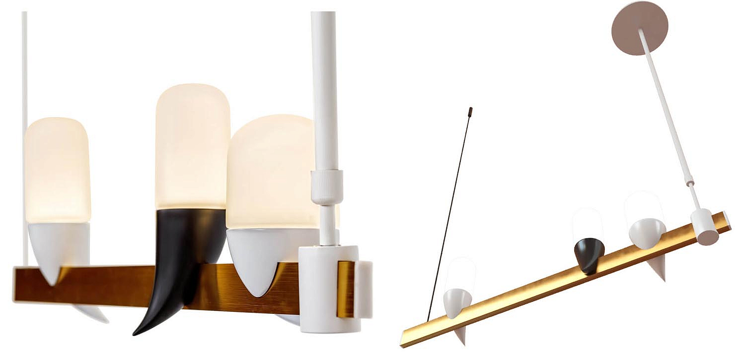 Люстра Ebenezer Chandelier Linear white 60 Люстра Ebenezer Chandelier Linear white 60 - Loft-Concept в Липецке