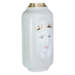 Ваза с золотисто-белыми фрагментами Faces of Imagination варинант исполнения - 1 | Loft Concept в Липецке