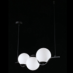 Люстра подвесная светодиодная Jagna Black and White варинант исполнения - 3 | Loft Concept в Липецке