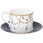 Чайный набор из фарфора с изображением лошадей на 6 персон 12 предметов Porcelain Horse Set   варинант исполнения - 2 | Loft Concept в Липецке