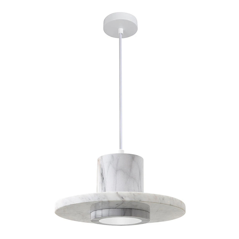 Подвесной светильник Douro Light белый мрамор Белый Белый Мрамор Bianco в Липецке | Loft Concept 