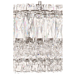 Люстра подвесная круглая из прозрачного хрусталя с корпусом из металла цвета хром Selfsufficient варинант исполнения - 2 | Loft Concept в Липецке