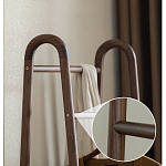 Вешалка деревянная с 2- мя ящиками Moon Walnut Furniture варинант исполнения - 6 | Loft Concept в Липецке