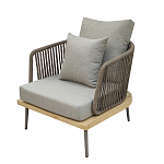 Кресло уличное серое Street Comfort  варинант исполнения - 1 | Loft Concept в Липецке