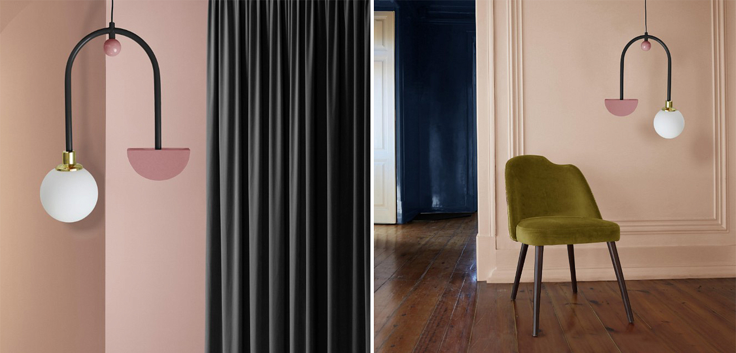 Дизайнерский Светильник Pink Space II Ceiling Lamp by Dovain Studio Дизайнерский Светильник Pink Space II Ceiling Lamp by Dovain Studio - Loft-Concept в Липецке
