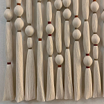 Панно на стену из хлопковых нитей White Morse Wall Hanging  варинант исполнения - 1 | Loft Concept в Липецке