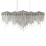 Люстра подвесная с металлическими дугами и длинными цепочками 115 см Atlantis Chain варинант исполнения - 15 | Loft Concept в Липецке