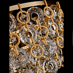 Люстра каскадная с подвесками в форме колец Galaxy of Light варинант исполнения - 5 | Loft Concept в Липецке