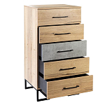 Комод с 3-мя ящиками в стиле лофт Urban Style Space варинант исполнения - 5 | Loft Concept в Липецке