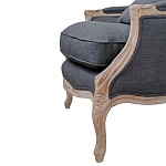Кресло Ava Classical Armchair graphite flax варинант исполнения - 5 | Loft Concept в Липецке
