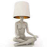 Лампа MANNEQUIN LAMP с абажуром телесный замок варинант исполнения - 1 | Loft Concept в Липецке
