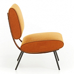Дизайнерское кресло без подлокотников Gio Ponti ROUND D.154.5 Armchair варинант исполнения - 8 | Loft Concept в Липецке