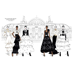 Megan Hess. The Illustrated World of Couture варинант исполнения - 8 | Loft Concept в Липецке