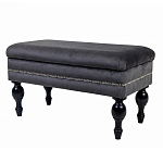 Мягкая банкетка с зоной для хранения Casket Dark Grey варинант исполнения - 2 | Loft Concept в Липецке