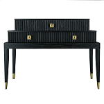 Премиальная Консоль с тремя ящиками Elsa Dreams Black варинант исполнения - 4 | Loft Concept в Липецке