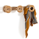 Деревянная настенная вешалка Alma Wood Hanger варинант исполнения - 3 | Loft Concept в Липецке