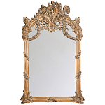 Зеркало настенное в ажурной раме с эффектом старины Classic Ornament Mirror варинант исполнения - 1 | Loft Concept в Липецке