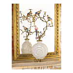 Подсвечник с декором из птиц на ветвях Birds of Paradise варинант исполнения - 4 | Loft Concept в Липецке