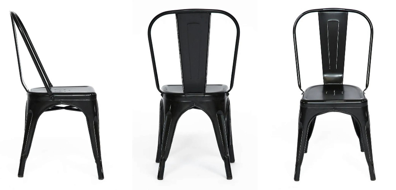 Стул Tolix black Стул Tolix black - Loft-Concept в Липецке