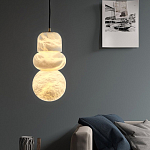 Подвесной светильник с фигурными плафонами Stone Triad варинант исполнения - 3 | Loft Concept в Липецке