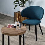 Стол журнальный круглый в стиле лофт Urban Style Space 2 варинант исполнения - 3 | Loft Concept в Липецке