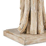 Настольная лампа с каркасом в виде веток деревьев с абажуром из ткани Natural Driftwood варинант исполнения - 2 | Loft Concept в Липецке