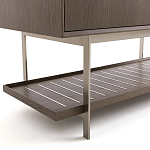 Платяной шкаф из серого дуба Sawada Gray Oak Wardrobe варинант исполнения - 5 | Loft Concept в Липецке