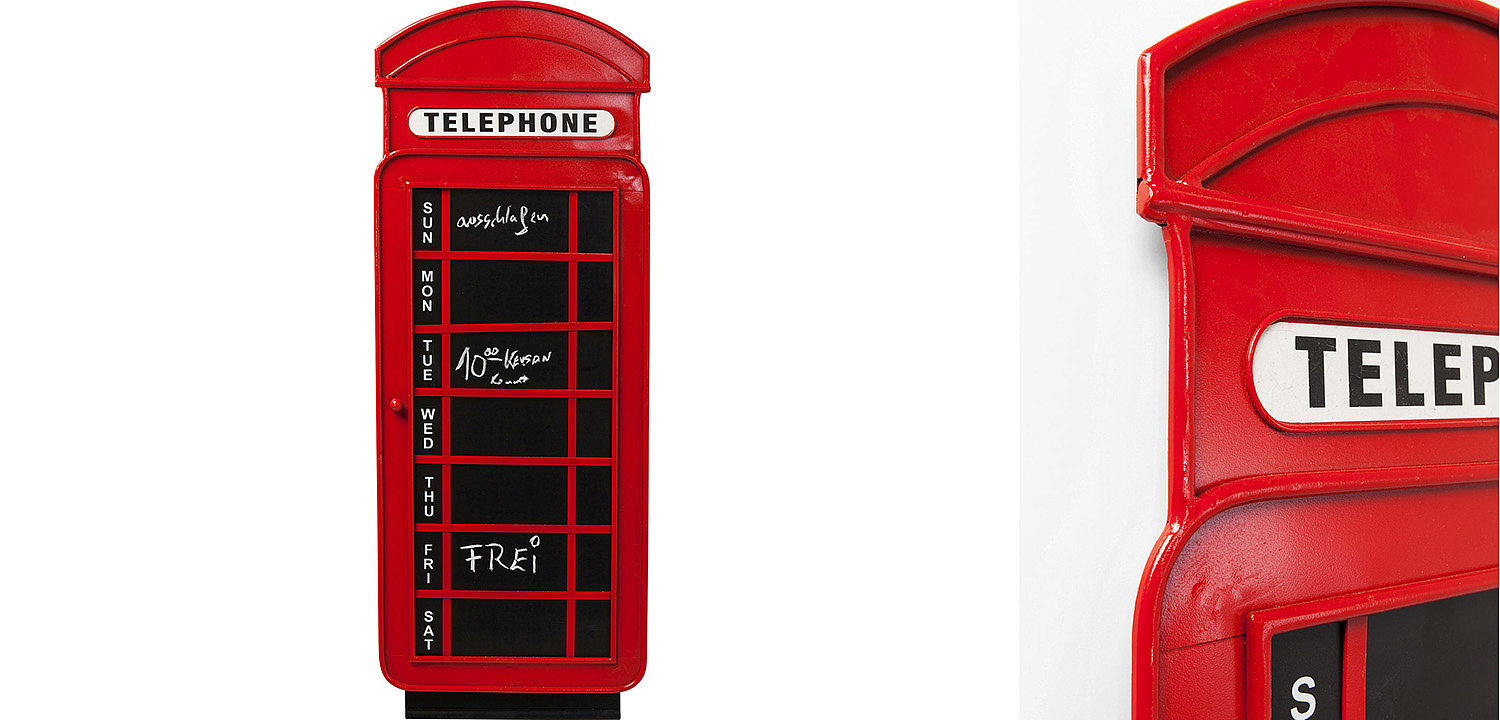Магнитная доска Red Telephone Box Магнитная доска Red Telephone Box - Loft-Concept в Липецке