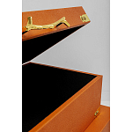 Комплект оранжевых чемоданов Golden Twigs варинант исполнения - 3 | Loft Concept в Липецке