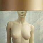 Лампа MANNEQUIN LAMP с абажуром изгибы тела варинант исполнения - 8 | Loft Concept в Липецке