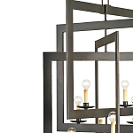 Люстра из пересекающихся квадратных элементов Intersecting Squares варинант исполнения - 1 | Loft Concept в Липецке